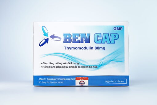 Bencap (Thymomodulin 80mg) giúp tăng sức đề kháng, miễn dịch