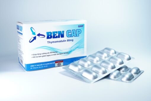 Bencap (Thymomodulin 80mg) giúp tăng sức đề kháng, miễn dịch