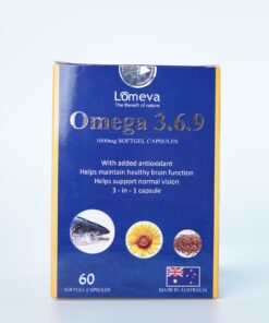 Viên Uống Omega 3.6.9 Lomeva hỗ trợ khả năng chống oxy hóa